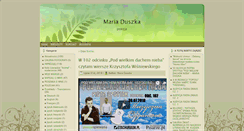 Desktop Screenshot of maria.duszka.pl